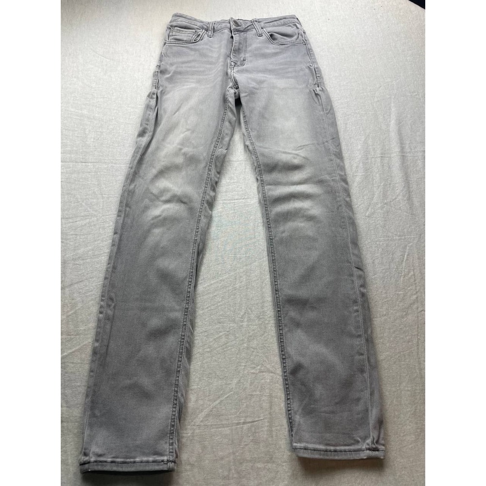 Mustang Sissy Jeans Womens‎ Size 28X34 Gray Denim Slim Fit High Rise Straight